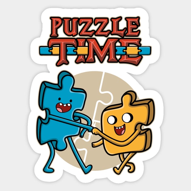 Puzzle Time v2 Sticker by Olipop